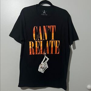 Jeffree Star Cosmetics Halloween Mystery Box Exclusive Can't Relate Tee L